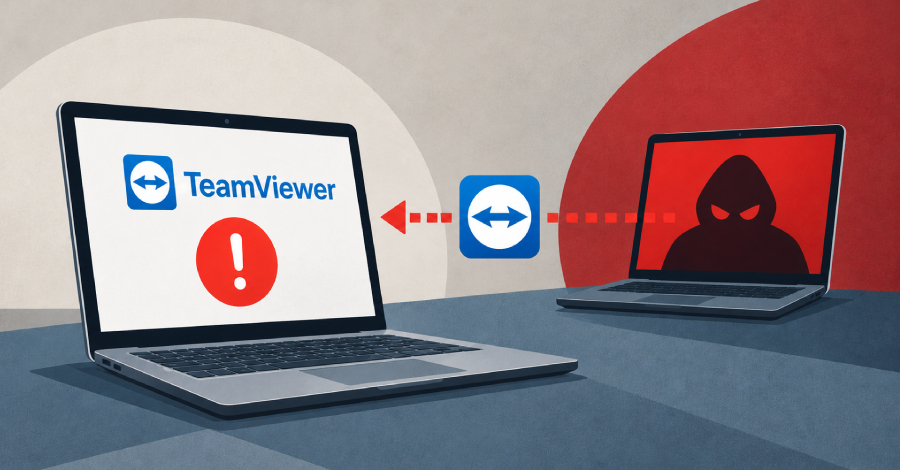Uma falha de alta severidade recém-corrigida no TeamViewer inverte a lógica do suporte remoto: a máquina host à qual você se conecta pode derrubar seu cliente viewer e, no Windows, potencialmente executar código malicioso no seu computador. A vulnerabilidade, rastreada como CVE-2026-111585 com pontuação CVSS 8.8, afeta o TeamViewer Full Client no Windows, Linux e macOS, a edição Windows Portable e o aplicativo Android Remote Control em todas as versões anteriores à 15.83. Nenhuma senha é necessária além de aceitar a sessão, e o ataque funciona na configuração padrão.

O pesquisador de segurança Omri Dar, da Remedio, publicou uma análise técnica em 29 de outubro mostrando como um valor manipulado de tamanho de tela causa um estouro de memória. O TeamViewer lançou a versão 15.83 para corrigir essa e outras duas falhas de alta severidade, além de um boletim complementar para os add-ons de Remote Management. A empresa diz não ter conhecimento de exploração ativa, mas a única solução é atualizar imediatamente. Se você depende de acesso remoto, aplique o patch agora e considere adicionar uma camada extra de privacidade com o ProtonVPN.