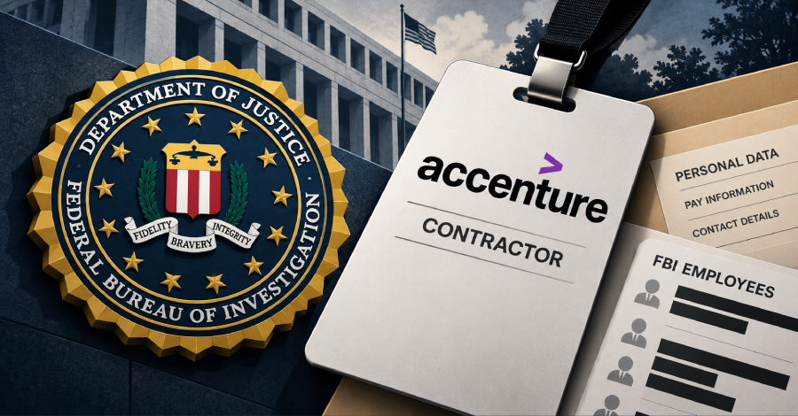 O FBI afastou um contratado da Accenture depois que um patch de segurança simplesmente não foi aplicado em uma plataforma de terceiros, abrindo a porta que o ShinyHunters precisava para roubar dados pessoais de milhares de funcionários da agência. Segundo a Reuters, a plataforma em questão é o Oracle PeopleSoft, que o grupo criminoso diz ter explorado para invadir o portal de vagas do FBI no mês passado.

As investigações apontam para a CVE-2026-35273, uma falha que permite burlar uma regra de firewall de aplicação web que protegia o endpoint vulnerável do Environment Management Hub usando um truque de codificação de URL. A Mandiant avaliou a técnica, e o resultado foi imediato: o contratado foi removido, as mitigações foram aplicadas e o FBI afirma que mais prisões devem acontecer após dois membros do ShinyHunters já terem sido detidos.

A lição é dura para qualquer organização que terceiriza a própria segurança. Um único sistema sem correção, gerenciado por outra empresa, bastou para expor uma força de trabalho federal inteira. Se fornecedores externos cuidam dos seus dados, a disciplina de patch deles é a sua superfície de ataque, e o preço de confiar às cegas acabou de subir de novo.