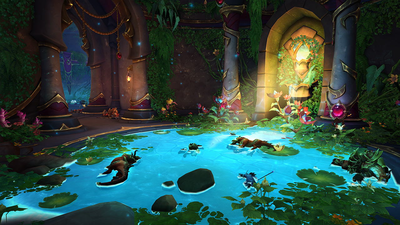 A Blizzard finalmente está ajustando uma das masmorras mais punitivas do Mythic+ em World of Warcraft. A nova build 12.1.5 no PTR traz nerfs para Ruby Life Pools, suavizando os packs de trash e as mecânicas de chefe que vinham quebrando chaves e encerrando runs há meses.

Para quem farma score de Mythic+ a cada temporada, essa é o tipo de mudança que reescreve rotas inteiras e faz timers antes impossíveis parecerem alcançáveis de novo. O balanceamento de masmorras é onde a voz da comunidade realmente pesa, e foi a pressão dos jogadores que empurrou esse ajuste adiante.

É um lembrete de que a melhor versão de um jogo vivo nasce de ouvir quem joga, e não de espremer cada gota de engajamento. Os números no PTR ainda podem mudar, então espere mais ajustes antes do patch chegar ao servidor ao vivo.