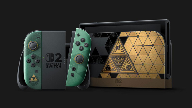 A Nintendo acaba de dar aos fãs de Zelda um motivo e tanto para comemorar: a empresa vai lançar um Switch 2 especial de 40 anos de The Legend of Zelda em 29 de outubro. O acabamento metálico em dourado e verde com Joy-Con 2 que refletem a luz resgata as artes clássicas em sprite de Link e Zelda, além de um dock preto e dourado com a Triforce em destaque.

Vendido como item de colecionador, o console não vem com o remake de Ocarina of Time, que chega em 5 de novembro. O jogo e os acessórios correspondentes são vendidos à parte. Como a disponibilidade é limitada e a procura é enorme, as unidades devem esgotar rápido — então garanta o seu antes que os cambistas ajam.