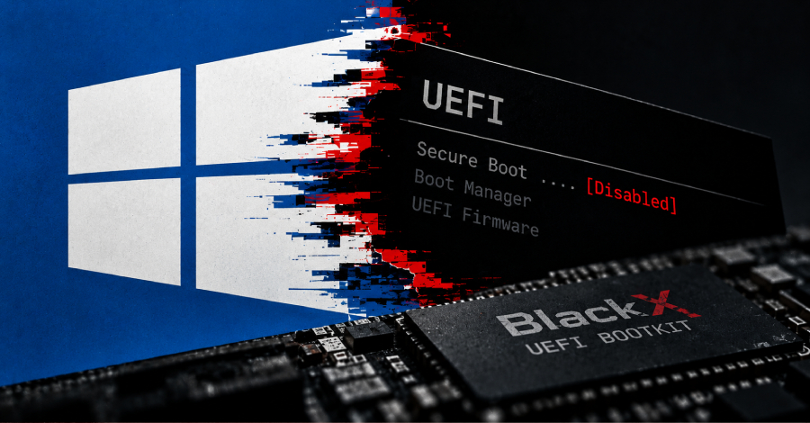 Pesquisadores de segurança revelaram o BlackX, um novo bootkit UEFI capaz de contornar o Secure Boot em sistemas Windows mesmo com o patch do Baton Drop aplicado, porque muitas organizações nunca concluíram as etapas manuais de revogação. A Kaspersky associa a campanha ao APT41, ligado à China, e afirma que o alvo são entidades diplomáticas na Ásia Central.

O BlackX segue o manual do famoso BlackLotus: explora a CVE-2022-21894, instala Machine Owner Keys e entrega um driver de kernel assinado projetado para interferir em soluções de segurança de endpoint. A lição é direta: aplicar patches não basta quando as listas de confiança do firmware ficam sem gestão.
