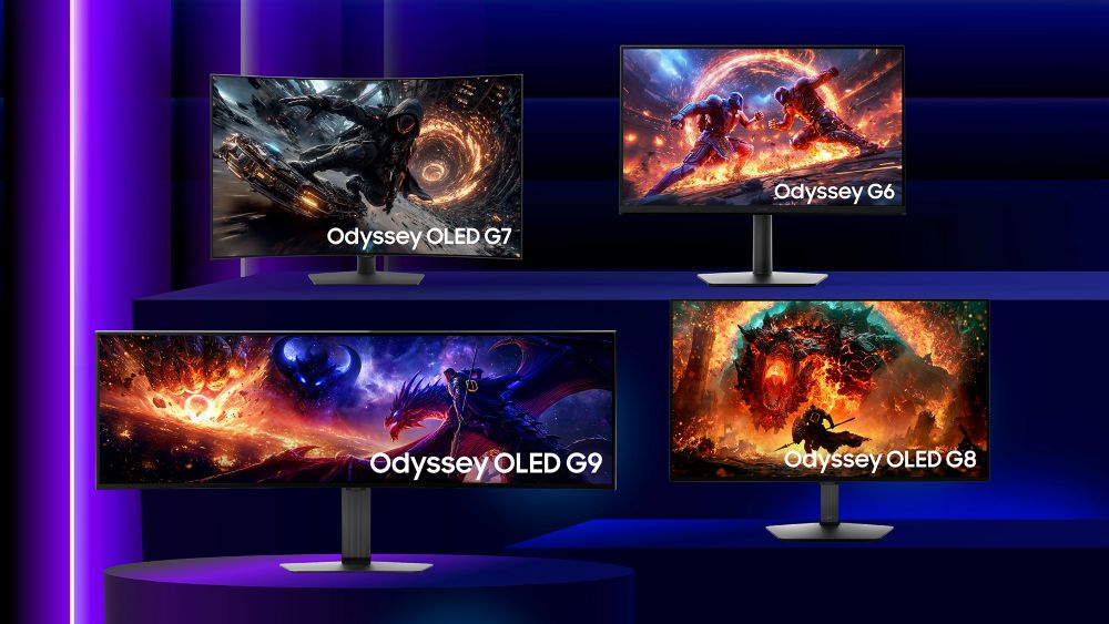 A Samsung acaba de apresentar na Gamescom 2026 uma nova geração de monitores Odyssey que vai deixar qualquer gamer de queixo caído. O destaque é o Odyssey G6 de 27 polegadas, que chega a absurdos 1.100 Hz no modo Full HD, mais que o dobro da geração anterior, com 1 ms de resposta e 600 Hz na resolução QHD nativa.

E não para por aí: o Odyssey OLED G9 de 49 polegadas traz resolução DQHD ultrawide e taxa de atualização de até 720 Hz, enquanto os novos OLED G8 e G7 completam a linha para quem busca alto desempenho. Os preços ainda não foram divulgados, mas o G6 deve chegar ao mercado ainda este ano. O futuro do gaming competitivo chegou.