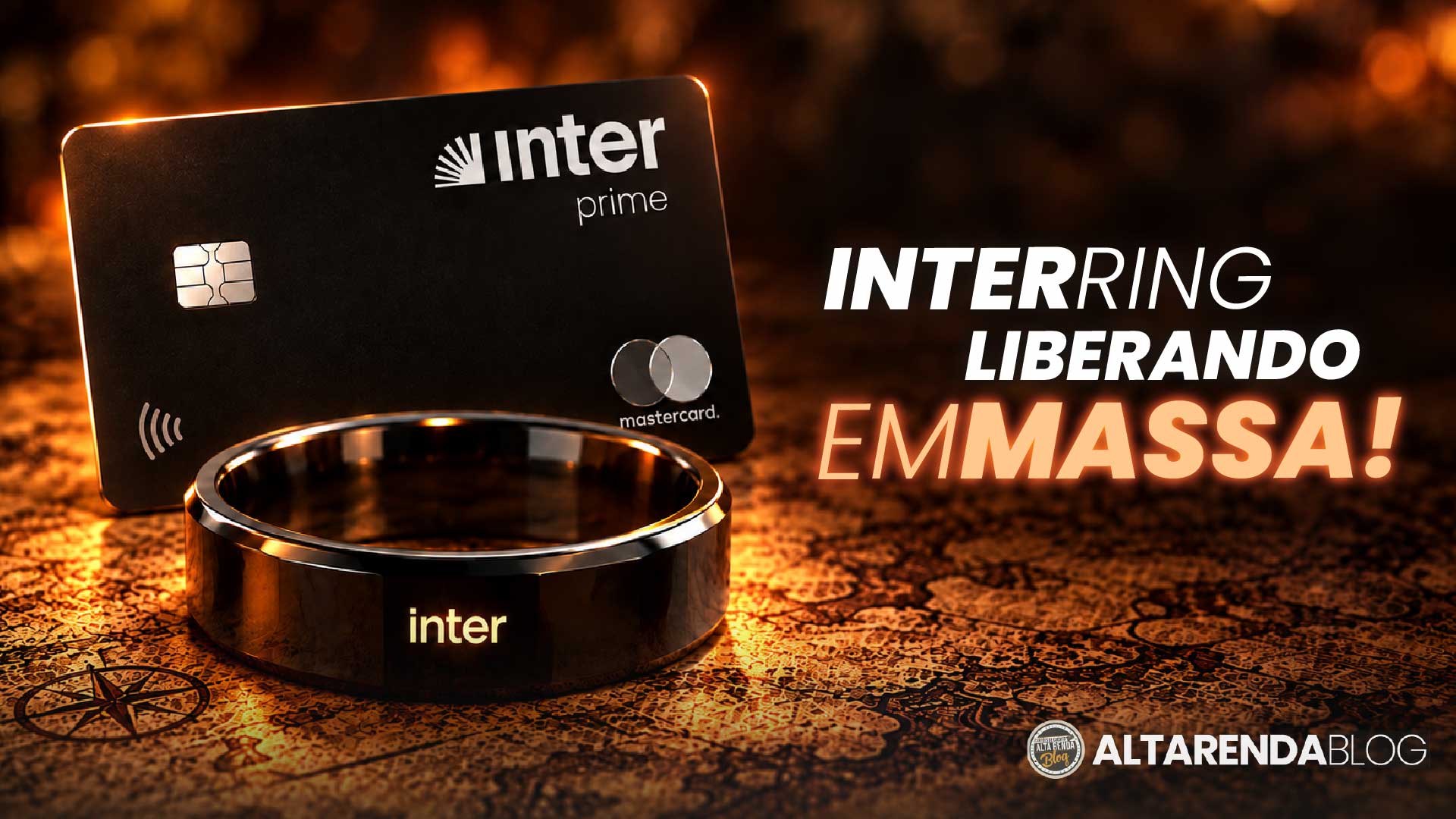 O Inter abriu de vez a venda dos seus wearables de pagamento e a novidade é grande. Agora todo cliente com cartão de crédito Inter no Brasil pode comprar o Inter Ring ou a Inter Wristband direto pelo app, sem convite, sem fila de espera e sem exigência de alta renda.

O anel sai a partir de R$ 465 e a pulseira custa R$ 349. Os dois usam chip NFC passivo, ou seja, sem bateria, sem tela e sem nada para carregar. Basta ativar uma vez e pagar encostando a mão, deixando celular e carteira para trás até quando o telefone apaga.

As compras entram no mesmo limite e na mesma fatura do cartão, com bloqueio separado caso você perca o acessório, além de pontos bônus no Inter Loop e acesso às salas VIP. Uma sacada que transforma o dedo em forma de pagamento.
