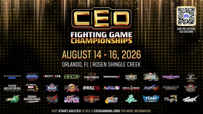 O CEO 2026 chegou a Orlando, na Flórida, com três dias de ação intensa de jogos de luta de 14 a 16 de agosto. O torneio reúne dezenas de títulos, com os maiores nomes do FGC competindo no Rosen Shingle Creek Resort. Se você torce por um veterano ou quer descobrir um novo favorito, é aqui que a ação acontece.

A lista de jogos deste ano está pesada, com Street Fighter 6, Tekken 8, 2XKO, Guilty Gear Strive, Super Smash Bros. Melee e Ultimate, e muito mais. O grande destaque é a primeira competição importante de Marvel Tokon: Fighting Souls, então espere rivalidades novas e lances incríveis. Confira a agenda completa e as chaves para acompanhar todas as fases e as grandes finais ao vivo na Twitch.