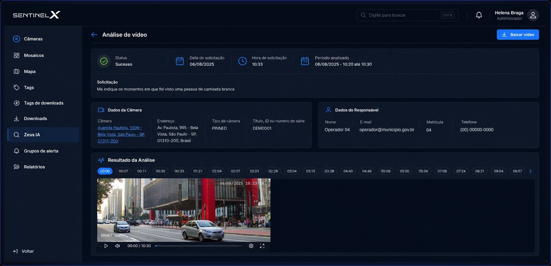 Uma reportagem do UOL revelou que 181 logins e senhas ligados à Sentinelx, uma das empresas que operam o Smart Sampa em São Paulo, ficaram expostos na internet por 11 meses. As credenciais podiam dar acesso a imagens captadas por 58 mil câmeras usadas para identificar pessoas por características faciais e físicas.

A prefeitura afirma que um agente da Guarda Civil Metropolitana acessou o sistema de forma indevida, foi afastado e está sendo investigado. O município também diz que o repositório foi retirado do ar e que reforçou a segurança com senhas exclusivas e autenticação em dois fatores.

Especialistas em privacidade e direitos digitais alertam que o caso escancara os riscos da vigilância em massa e aponta possível violação da LGPD. Para críticos, mais câmeras não significam mais segurança quando os controles de acesso falham e imagens sensíveis podem vazar.