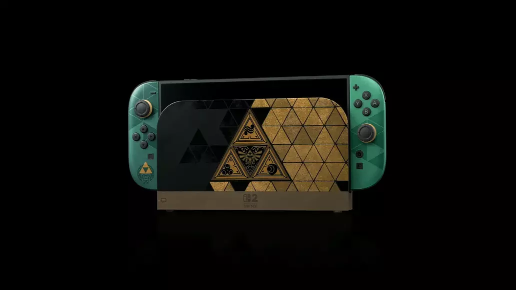 A Nintendo apresentou o console dos sonhos para os fãs de Zelda. O Nintendo Switch 2 edição 40 anos de The Legend of Zelda traz Joy-Cons verdes, uma dock preta e dourada com a Triforce e um visual que celebra quatro décadas da franquia. Ele chega em 29 de outubro de 2026, uma semana antes do lançamento do remake de The Legend of Zelda: Ocarina of Time no Switch 2.

Junto com o console, a Nintendo também anunciou um Pro Controller e um estojo inspirados em Zelda. Uma verdadeira edição de colecionador para uma das séries mais amadas dos games, perfeita para quem quer levar esse clima de aniversário para todos os lugares.