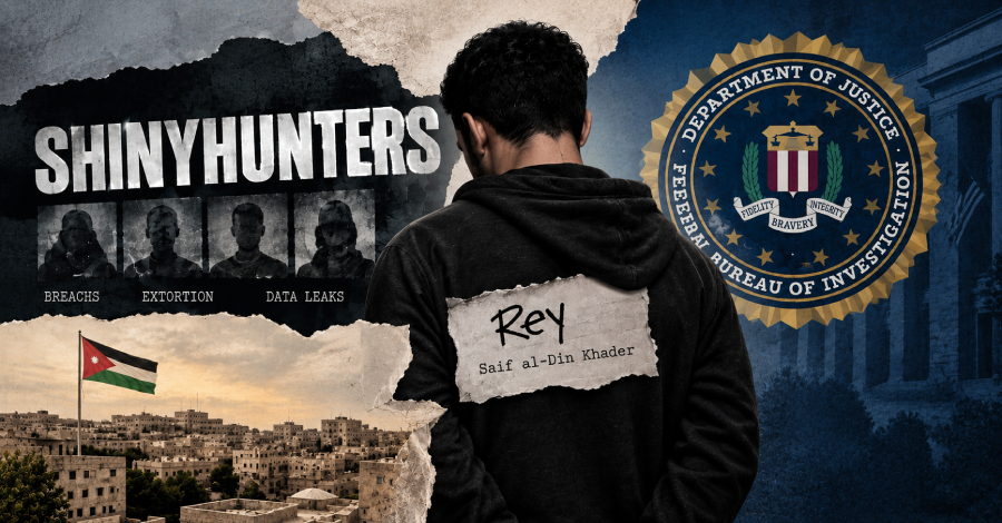 Um dos nomes mais temidos do submundo do crime cibernético pode ter acabado de rachar. Um suposto integrante do ShinyHunters, conhecido como Rey, teria sido detido na Jordânia em 29 de setembro de 2026 e agora estaria colaborando com o FBI para ajudar a identificar outros membros do grupo.

A gangue passou anos arrasando fornecedores de nuvem e plataformas de terceiros: o FBI liga o grupo a mais de 140 organizações invadidas e pelo menos 70 milhões de dólares em pagamentos de extorsão. Entre os feitos mais recentes estão o sequestro do site clandestino de um grupo rival e o roubo de quase três terabytes de dados de um portal de empregos do próprio FBI.

Com um suspeito sob custódia e a promessa de mais prisões, a pressão só aumenta sobre uma marca que já sobreviveu a indiciamentos, quedas de fóruns e até aos seus próprios fundadores. Se você quer manter suas contas fora do alcance de quem vive disso, uma VPN de confiança como a ProtonVPN é o mínimo.