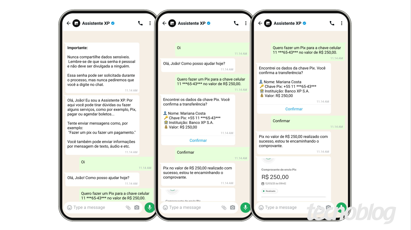 A XP, uma das maiores plataformas financeiras do Brasil, lançou um novo assistente de conta que funciona inteiramente dentro do WhatsApp. Dá para pagar via Pix, fazer transferências, consultar saldo e acompanhar a fatura do cartão sem sair da conversa.

A ativação é feita no app da XP, na aba Banco, em Serviços, na opção Conta no WhatsApp, com confirmação do telefone e validação facial. Depois, basta conversar com o número oficial para resolver a vida financeira na hora.

É mais um sinal de que os apps de mensagem estão virando a nova porta de entrada dos bancos, transformando conversas em verdadeiros painéis financeiros.