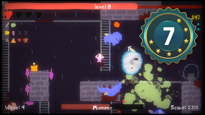 Blood Dungeon, da Messhof, traz uma reviravolta selvagem à fórmula bullet heaven: caos total de plataforma. Você vai saltar por paredes, se agarrar ao teto, nadar por água e destruir ondas de monstros absurdos em um mundo pixelado cheio de personalidade.

Ainda assim, a análise alerta que a diversão não escapa de um design rígido focado em DPS. Builds não têm sinergia significativa e as runs podem parecer uma checagem de números em vez de um playground criativo. Blood Dungeon já está disponível para PC, Xbox Series X|S, PlayStation 5, Nintendo Switch e Switch 2.