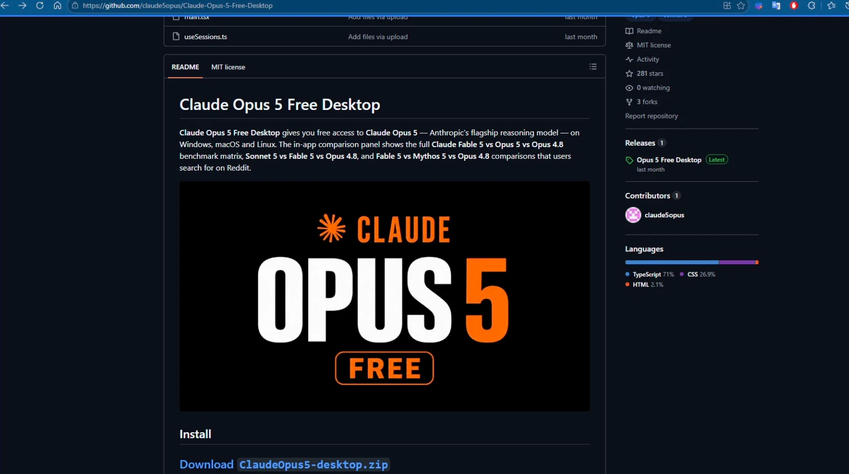 Um repositório malicioso no GitHub está se passando pelo Claude Opus 5 da Anthropic, prometendo um download gratuito para desktop. Na verdade, ele instala o RevStealer, um ladrão de informações do Windows criado para capturar senhas, dados de navegador, carteiras de criptomoedas e credenciais de dezenas de aplicativos.

O RevStealer faz de tudo para evitar a detecção: adiciona pastas às exclusões do Windows Defender, escapa de sandboxes, usa chamadas indiretas ao sistema e até se apaga depois de enviar os dados roubados. Quando foi identificado, apenas um dos 66 antivírus o detectava.

Essa campanha mostra como criminosos estão usando a fama das ferramentas de IA para enganar usuários. Desconfie de downloads gratuitos de IA, mantenha o sistema atualizado e proteja sua privacidade com uma VPN confiável como a ProtonVPN.