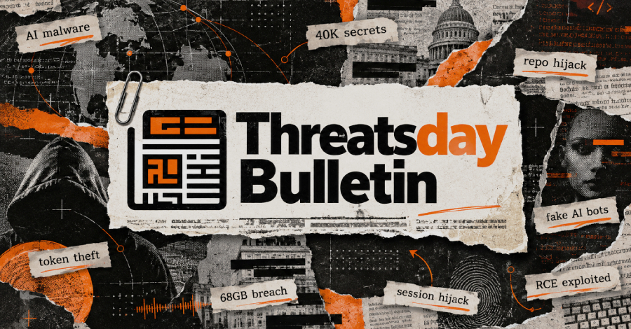 O resumo ThreatsDay desta semana é um alerta direto: o cenário de ameaças não desacelera. Falhas críticas em firewalls Fortinet exigem correções urgentes, trojans bancários estão sendo alugados como software, PDFs armados estão passando pelas defesas e o roubo de tokens transforma sessões confiáveis em vetores de ataque.

O relatório também acompanha vazamentos massivos de credenciais: mais de 40 mil segredos ligados ao FortiBleed, 26.400 credenciais ativas encontradas em repositórios públicos no Gitee e sequestro de DNS que colocou páginas ilegais de apostas sob domínios de escolas e governos. O Bank of America alerta clientes para não entregarem dados de acesso a agentes de IA, enquanto o Android aperta permissões de contatos contra acesso amplo demais. Para quem defende redes, identidades ou privacidade, é uma leitura obrigatória sobre onde os atacantes estão concentrando esforços.