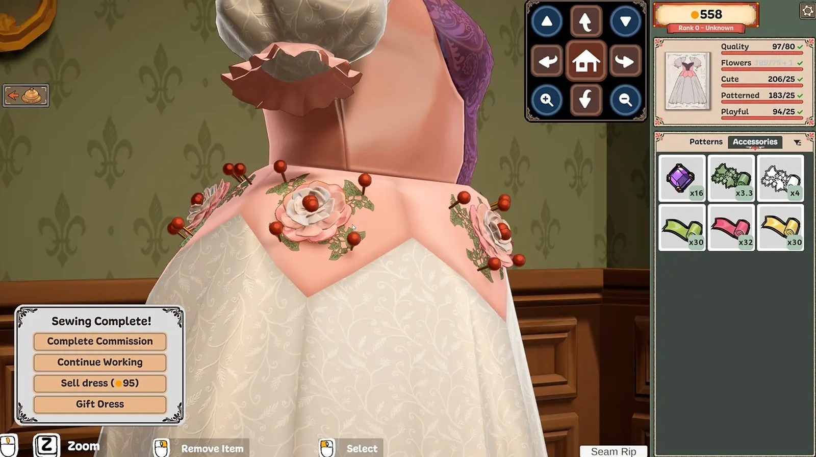 O Dressmaker já está disponível no Steam, um simulador aconchegante de costura e design que deixa você criar os vestidos dos seus sonhos. Da escolha dos tecidos painel por painel até a costura e o acabamento com trims, botões e laços, quase todo o processo criativo passa pelas suas mãos.

O jogo vem da Cozy Lives, um time minúsculo de três pessoas abrigado dentro da Free Lives, de Cape Town, o estúdio por trás de Broforce, Genital Jousting e Terra Nil. O projeto nasceu da mente do co-criador de Terra Nil, Jonathan Hau-Yoon, e da especialista em costura Sabrina Becker, que se voltou aos games após uma doença crônica a afastar do design de figurinos profissional.

Numa indústria dominada por orçamentos inflados, sequências infinitas e demissões brutais, Dressmaker lembra o que os games podem ser quando pequenos times têm espaço para criar algo pessoal. Faça encomendas para uma cidade de mulheres com gostos distintos ou monte sua própria arara e venda suas criações.