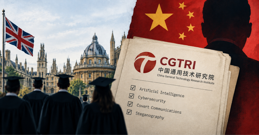 O MI5 emitiu um alerta de espionagem sem precedentes alegando que mais de 100 acadêmicos ligados ao Reino Unido participaram de pesquisas financiadas por uma fachada chinesa do Ministério da Segurança do Estado. Os projetos supostamente envolvem inteligência artificial, segurança cibernética, comunicações encobertas e esteganografia.

Segundo o alerta, o Instituto de Pesquisa de Tecnologia Geral da China atua como canal de financiamento do MSS, e universidades britânicas são pressionadas a revisar colaborações e rastrear origens de recursos estrangeiros. A embaixada da China rejeitou as acusações como fabricadas e advertiu contra o enfraquecimento do intercâmbio acadêmico.

O aviso surge em meio a uma vigilância crescente sobre espionagem cibernética apoiada pelo Estado, levantando questões duras sobre segurança em pesquisa, transparência institucional e como a ciência aberta sobrevive em um cenário de operações de inteligência.