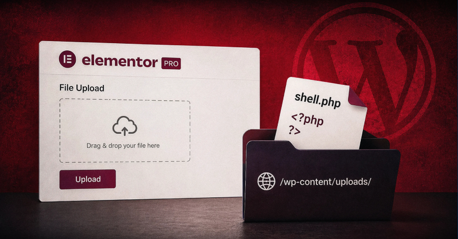 Foi divulgada uma vulnerabilidade crítica no plugin Elementor Pro para WordPress, com pontuação CVSS 9.0. Registrada como CVE-2026-32475, a falha está no campo de upload de arquivos do módulo Forms e permite que atacantes não autenticados ignorem a verificação de extensões e enviem arquivos PHP maliciosos para diretórios públicos. Isso pode escalar para execução remota de código no servidor.

A condição para o ataque é ter ao menos uma página Elementor publicada com um formulário contendo campo de upload, algo muito comum em formulários de emprego e suporte. A correção foi lançada na versão 4.2.2 do Elementor Pro, e o WordPress 7.0.4 também corrige uma falha grave de RCE. Atualize seus sites e revise possíveis alterações suspeitas.