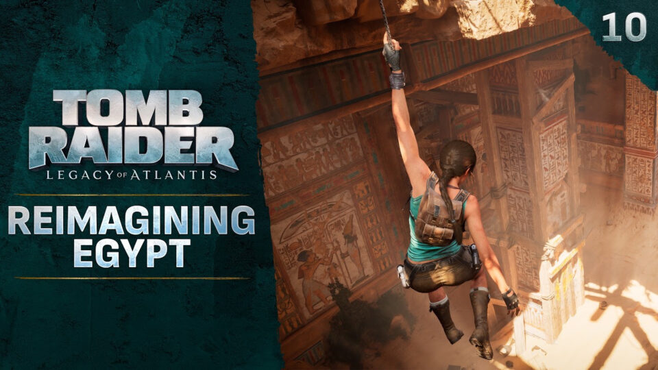 Lara Croft está de volta ao começo de tudo. A Amazon Game Studios e a Crystal Dynamics revelaram novos detalhes de Tomb Raider: Legacy of Atlantis, uma releitura completa da aventura de 1996 que apresentou uma das heroínas mais icônicas dos games, e a fase do Egito promete ser inesquecível.

O mais novo episódio da série de minidocumentários mostra um Egito reconstruído, repleto de tumbas reconhecíveis, deuses antigos e o brilho de uma lanterna na escuridão. Espere jogabilidade modernizada, escala cinematográfica e o retorno de momentos lendários, como a batalha contra o T-Rex, com lançamento em 12 de fevereiro de 2027 para PlayStation 5, Xbox Series X|S, Steam e Nintendo Switch 2.
