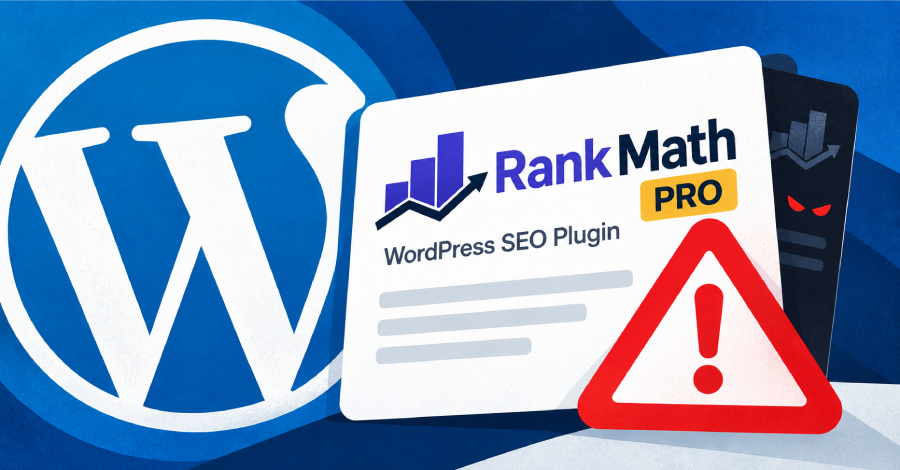 Um ataque à cadeia de suprimentos atingiu o Rank Math PRO, o plugin pago de SEO para WordPress, com cópias maliciosas servidas a partir de rankmath.com e distribuídas como atualizações entre 20:02 UTC de 15 de outubro e 07:12 UTC de 16 de outubro. Qualquer site que instalou e ativou a versão 3.0.123 nessa janela deve ser tratado como comprometido.

O malware consegue recriar sua backdoor oculta sempre que alguém visita o site, e atualizar para a versão limpa 3.0.124 não remove arquivos maliciosos, contas de administrador, tarefas agendadas ou credenciais expostas. Rank Math e Wordfence recomendam restaurar um backup limpo ou fazer uma limpeza manual completa, trocar todas as credenciais e bloquear rank1cdn[.]com. Para acesso administrativo seguro durante a resposta ao incidente, uma VPN confiável como a ProtonVPN é uma camada de proteção sensata.