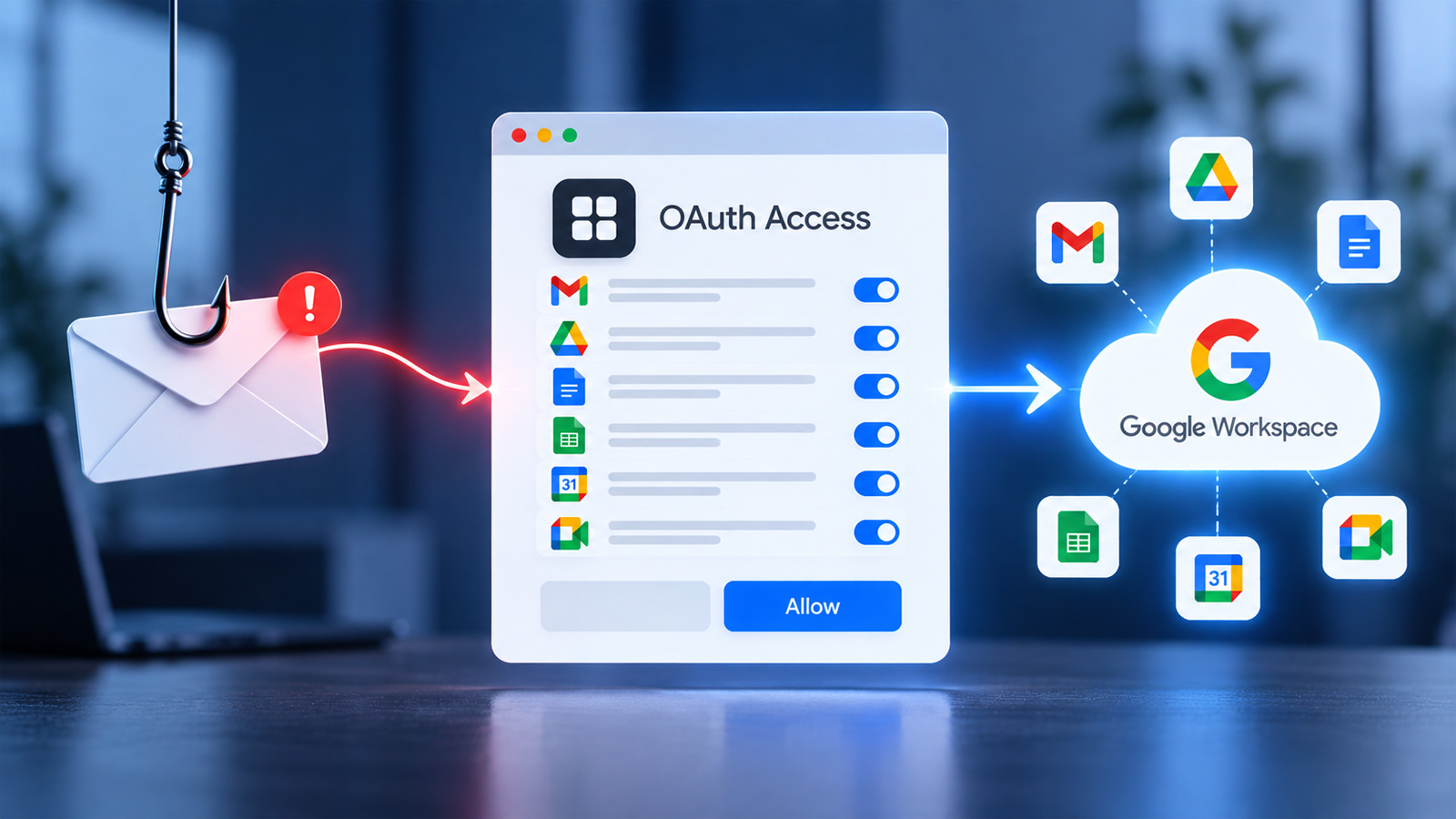 Invasores não precisam roubar uma senha nem explorar uma falha de dia zero para entrar no Google Workspace. Muitas vezes, basta uma única tela de consentimento convincente para entregar a eles as chaves dos seus dados.

Um novo webinar do BleepingComputer com a Material Security disseca dois ataques reais baseados em aplicativos OAuth maliciosos e engenharia social, mostrando exatamente como usuários são manipulados a conceder acesso a informações sensíveis.

A lição para empresas em rápido crescimento é direta: senhas e autenticação tradicional já não bastam. Ter visibilidade total sobre cada aplicativo de terceiros que toca o seu ambiente, além dos controles que realmente barram o abuso, virou prioridade absoluta.