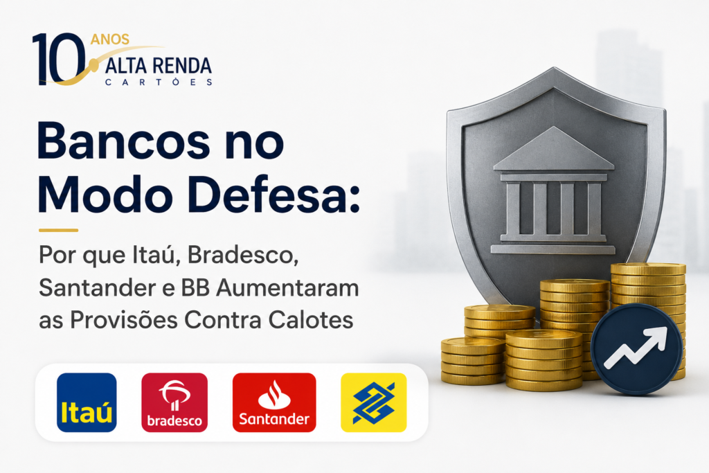 Itaú, Bradesco, Santander e Banco do Brasil estão elevando fortemente as provisões para devedores duvidosos, entrando em modo defesa diante do aumento do risco de crédito no país. O recado é claro: os bancões estão priorizando a proteção dos balanços em vez do crescimento agressivo.

Com juros altos, endividamento recorde das famílias e crescimento das recuperações judiciais no varejo e no agronegócio, o sistema financeiro está migrando para linhas com garantia, como consignado e crédito imobiliário. Na prática, o crédito sem garantia tende a ficar mais caro e restrito, enquanto os bancos reforçam seus colchões contra possíveis calotes.