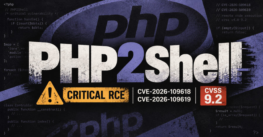 A equipe de segurança do PHP anunciou uma versão emergencial fora do ciclo para duas vulnerabilidades críticas de execução remota de código, apelidadas de PHP2Shell, com pontuação 9.2 no CVSS v4.0. As falhas afetam os branches suportados do PHP 8.2 até 8.5, e as correções chegam hoje às 14:00 UTC. Sem workaround publicado e com centenas de milhares de servidores expostos à internet potencialmente vulneráveis, administradores precisam agir rápido.

Faça um inventário de todas as instalações PHP—incluindo containers, imagens de CI e máquinas de desenvolvimento—e esteja pronto para aplicar o patch assim que a versão for liberada. Priorize sistemas expostos à internet, e se você estiver em um branch sem suporte, atualize imediatamente ou isole essas aplicações atrás de uma VPN ou WAF. Monitore lançamentos suspeitos de processos a partir de php-fpm ou php-cgi, e preserve os logs se suspeitar de comprometimento.