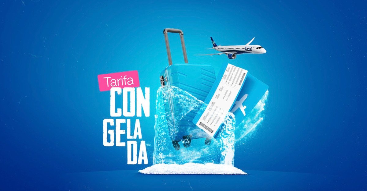 A Azul lançou a Tarifa Congelada, um serviço que permite garantir sua passagem sem pagar na hora. Você pode congelar a tarifa por até 48 horas com pontos, 14 meses com pontos ou 72 horas pagando em reais.

Com essa flexibilidade, dá para planejar a viagem com antecedência e ainda acumular pontos ou esperar uma transferência. As taxas variam conforme a categoria do cliente no Azul Fidelidade.

Disponível no aplicativo e no site da Azul, a Tarifa Congelada é ideal para quem precisa de tempo para decidir ou juntar o valor. Se não pagar no prazo, a reserva é cancelada e a taxa não é reembolsável.