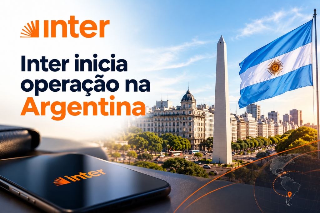 O Inter acaba de iniciar sua operação na Argentina em parceria estratégica com o Grupo BIND. Pelo app, os argentinos podem abrir uma conta local e acessar investimentos internacionais em dólar, com ações, ETFs e títulos do Tesouro dos Estados Unidos, direto do celular.

A chegada reforça o plano de construir uma plataforma financeira sem fronteiras na América Latina, usando a experiência de mais de 45 milhões de clientes. Para quem quer comparar soluções de conta internacional, Nomad e Wise seguem como alternativas úteis para gastos, transferências e viagens no exterior.