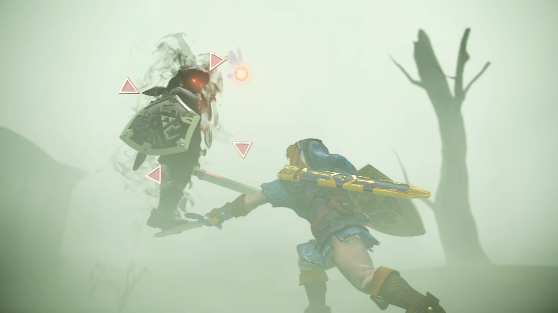 A Nintendo finalmente levantou o véu do remake de The Legend of Zelda: Ocarina of Time, e as primeiras imagens de Dark Link deixaram os fãs em polvorosa. O sósia sombrio volta ao Templo da Água, escorrendo sobre a espada de Link em uma cena mais afiada e ameaçadora do que nunca.

Os dois novos comerciais japoneses também mostram Ganondorf no órgão, Link sacando a Master Sword e vários momentos do fim do jogo. O remake chega com exclusividade ao Nintendo Switch 2 em 5 de novembro de 2026.

Uma geração inteira cresceu com esse jogo, e vê-lo reconstruído com tecnologia moderna é o tipo de nostalgia que vende consoles. Marque a data.