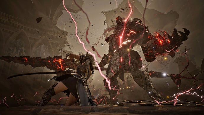 Tides of Annihilation está se encaminhando para ser um action game obrigatório, com visuais de tirar o fôlego, uma mistura louca de mitologias e um combate estiloso. A prévia hands-on da Gamescom 2026 mostrou ataques rápidos e cavaleiros arturianos invocáveis, que criam combos explosivos cheios de efeitos.

O combate é o grande destaque, especialmente ao combinar aliados espectrais como Geraint e encarar chefes espetaculares como Mordred. O jogo até abusa de avisos coloridos para contra-ataques, no estilo Simon Says, mas há muita profundidade por trás do espetáculo. Tides of Annihilation chega para PC, PS5 e Xbox Series X/S.
