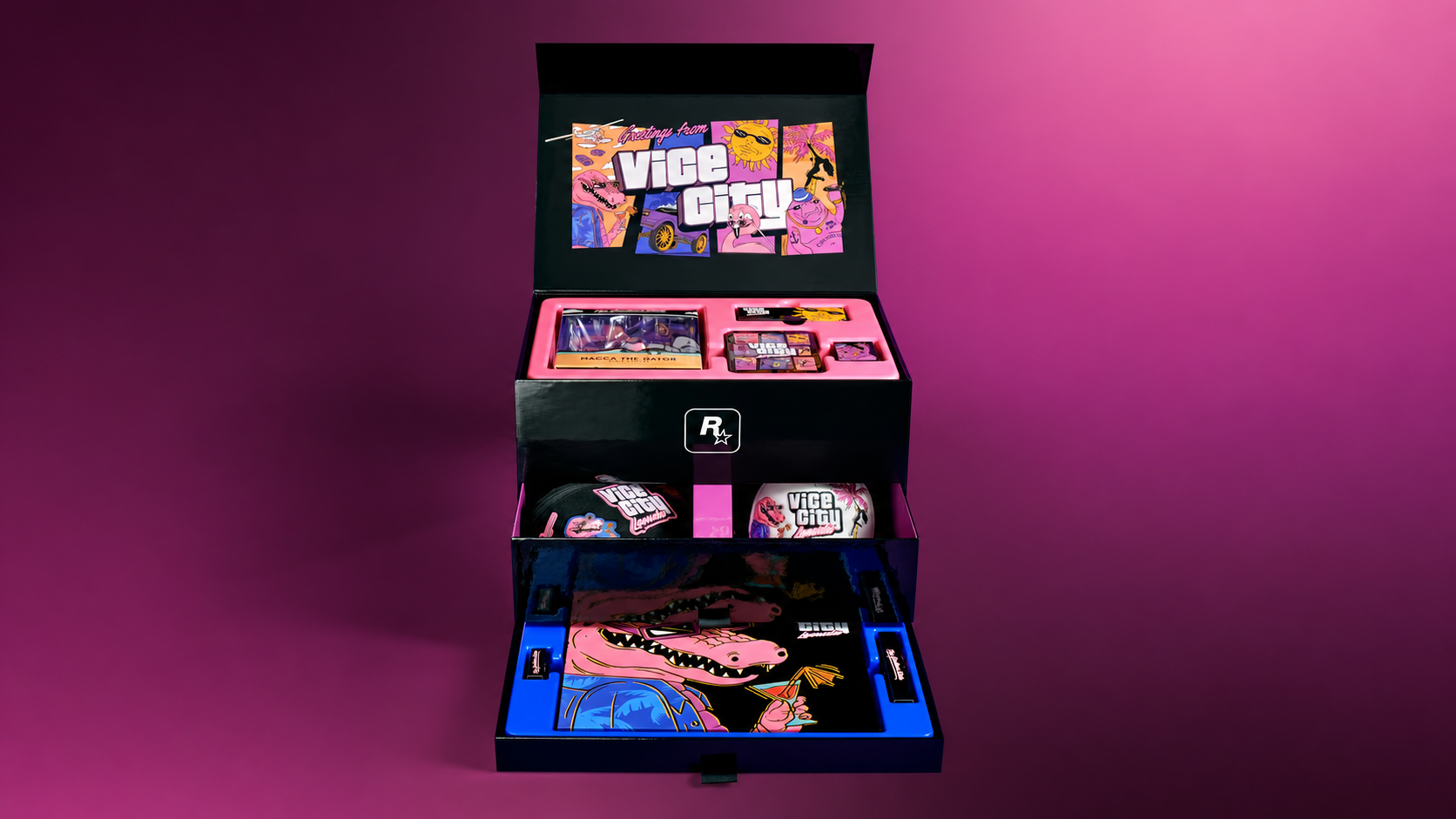 A Rockstar acaba de revelar uma edição de colecionador de GTA 6 recheada com 11 itens, entre uma miniatura do jacaré Macca The Gator, boné de Vice City, pochete, cartazes, pins e até um óculos da Oakley. Só tem um detalhe: a caixa não traz o jogo GTA 6. Ele precisa ser comprado à parte, com preço a partir de R$ 449,90 nas lojas de PS5 e Xbox Series X e Series S.

O conjunto sai por cerca de US$ 400, algo em torno de R$ 2 mil na conversão direta, e ainda nem está disponível no Brasil. É a mesma jogada que a 2K fez com Civilization 7 em 2024, algo que já irritou jogadores no Reddit. Cobrar preço premium por colecionáveis enquanto o produto principal fica de fora é um retrato clássico de como o capitalismo corporativo agressivo aperta os fãs até o último centavo.

A comunidade vem pedindo uma versão em mídia física de GTA 6, e esse anúncio não responde a esse pedido. Quando as produtoras colocam o lucro acima de entregar valor real para quem construiu o sucesso delas, os jogadores precisam reagir. Jogo bom merece respeito pelos desenvolvedores e pelos fãs, não uma caixa superfaturada feita para explorar o hype.
