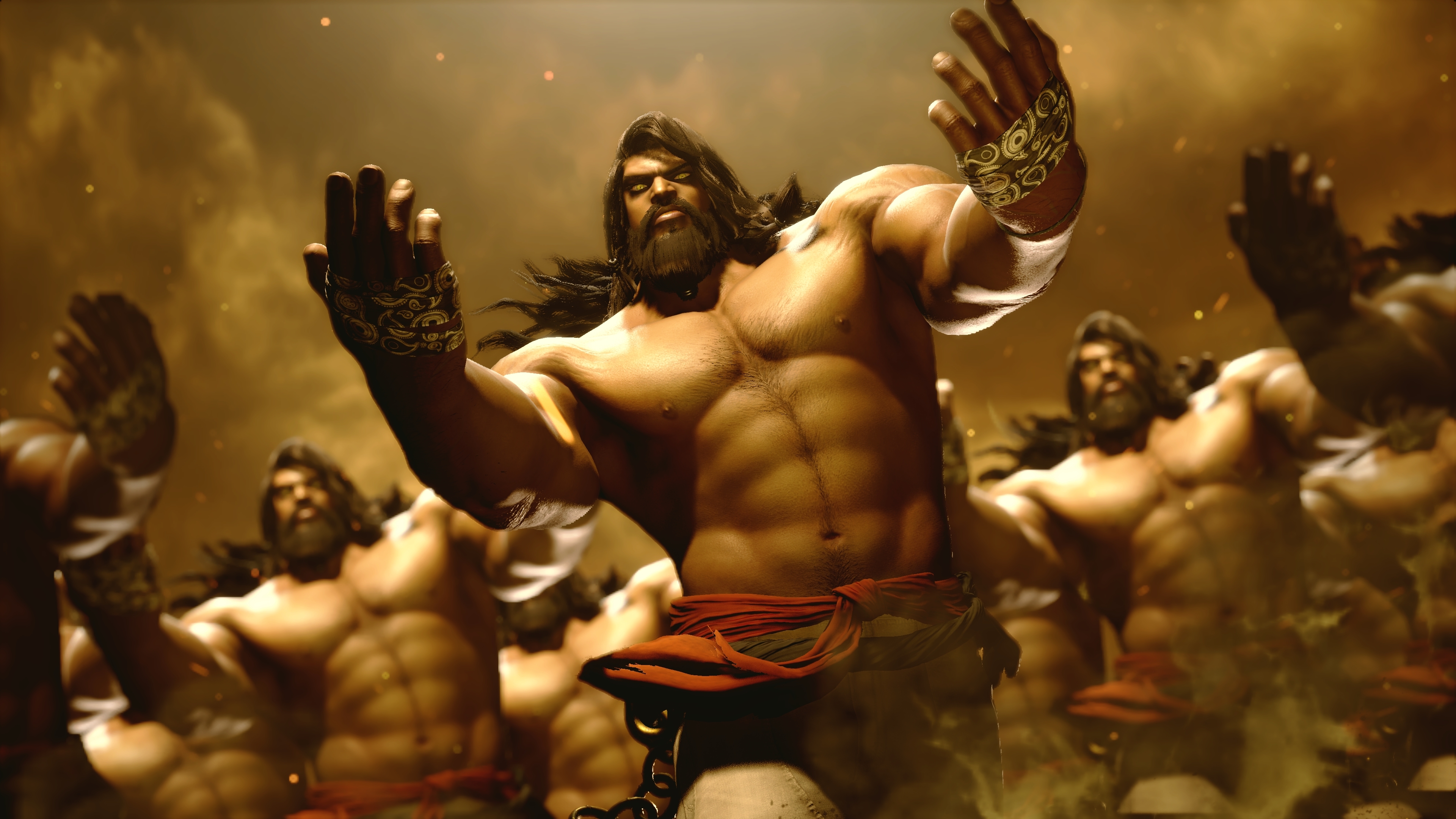 O elenco de Street Fighter 6 está prestes a ficar muito mais pesado. A Capcom revelou Arjun, um brutamontes de mais de 2 metros vindo da Índia, que entra na arena em 13 de outubro de 2026 como parte do quarto ano de conteúdo. Esqueça a finesse: Arjun é força bruta pura, e chegou para bagunçar o meta.

Arjun combina fumaça, terra e força avassaladora em um kit feito para quem joga de forma agressiva. Seu anel de fumaça pode acertar de perto ou ser lançado como projétil à distância, servindo tanto para iniciar quanto para estender combos. A espiral de terra surge do chão para arremessar o oponente para o alto e controlar o espaço, enquanto seus agarrões devastadores jogam o inimigo no chão e de volta para o ar. Até o Drive Impact dele pesa demais se você errar um golpe na frente dele.

Depois de testar o personagem no Tokyo Game Show, o veredito é claro: Arjun é uma nova ameaça assustadora, com controle de palco e potencial de combo de sobra. Fique de olho no dia 13 de outubro, porque esse gigante está pronto para a briga.