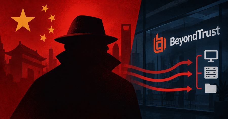 Um grupo de espionagem ligado à China, rastreado como Armory Castle, antes conhecido como UNC5221 e Warp Panda, explorou um zero-day inédito no BeyondTrust Remote Support para invadir uma appliance auto-hospedada no fim de agosto de 2026. A falha, CVE-2026-102764, tem pontuação CVSS 9.3 e vem de uma validação de origem inadequada em um componente interno de mensagens.

Depois de entrar, os atacantes instalaram um web shell PHP leve chamado SAWFLY para controle remoto criptografado, coletaram credenciais e chaves de API armazenadas na própria appliance e tunelaram o tráfego por um proxy SOCKS5 customizado batizado de BARECLAW. Eles escalaram para root, alcançaram sistemas downstream e apagaram logs para não deixar rastros.

A BeyondTrust já corrigiu os clientes SaaS, mas quem usa a versão auto-hospedada entre 24.3.1 e 26.2.3 precisa aplicar manualmente o patch BT26-05-RS agora. É um alerta alto de que atores de Estado continuam transformando zero-days em arma contra a infraestrutura em que mais confiamos, então reforçar privacidade e controle de acesso deixou de ser opcional.