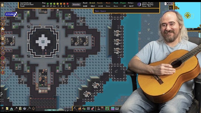O criador de Dwarf Fortress está de volta com a enorme atualização Myth and Magic, que entrelaça sistemas de magia gerados proceduralmente em uma teia gigante de história mitológica. O lendário jogo de simulação continua expandindo os limites do possível, provando que a criatividade humana e décadas de paixão não podem ser replicadas por uma máquina.

Mas há uma nuvem sombria sobre a indústria: a IA generativa. Em uma entrevista poderosa, o desenvolvedor critica a corrida corporativa para substituir trabalhadores por robôs que não conseguem fazer o trabalho, apontando código inchado e jogos feitos por vibe-coding. Enquanto estúdios buscam lucros de curto prazo, a mensagem é clara: arte de verdade, desenvolvedores de verdade e jogos de verdade merecem mais.

Com mais de 1 milhão de cópias vendidas, Dwarf Fortress segue como um farol de inovação feita pelos jogadores, de Space Invaders funcionais a computadores movidos a vampiros. Apoie jogos feitos por humanos e as pessoas que colocam o coração neles.