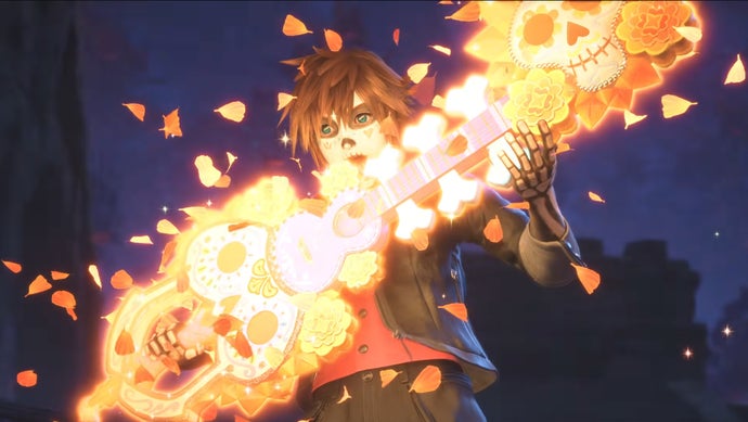 Durante o D23 Entertainment Showcase da Disney, a Square Enix revelou o primeiro mundo novo de Kingdom Hearts 4: a Terra dos Mortos de Coco, da Pixar. Sora entra no clima do Día de los Muertos com pintura facial de caveira e se junta a Miguel e Héctor para enfrentar os Heartless — tudo isso com uma nova Keyblade inspirada no filme.

O trailer também mostra Donald e Pateta procurando por Sora no Submundo e pelas ruas neon de Quadratum. Kingdom Hearts 4 finalmente tem janela de lançamento para 2027, e uma série anime está a caminho, tornando este um momento incrível para os fãs da franquia.