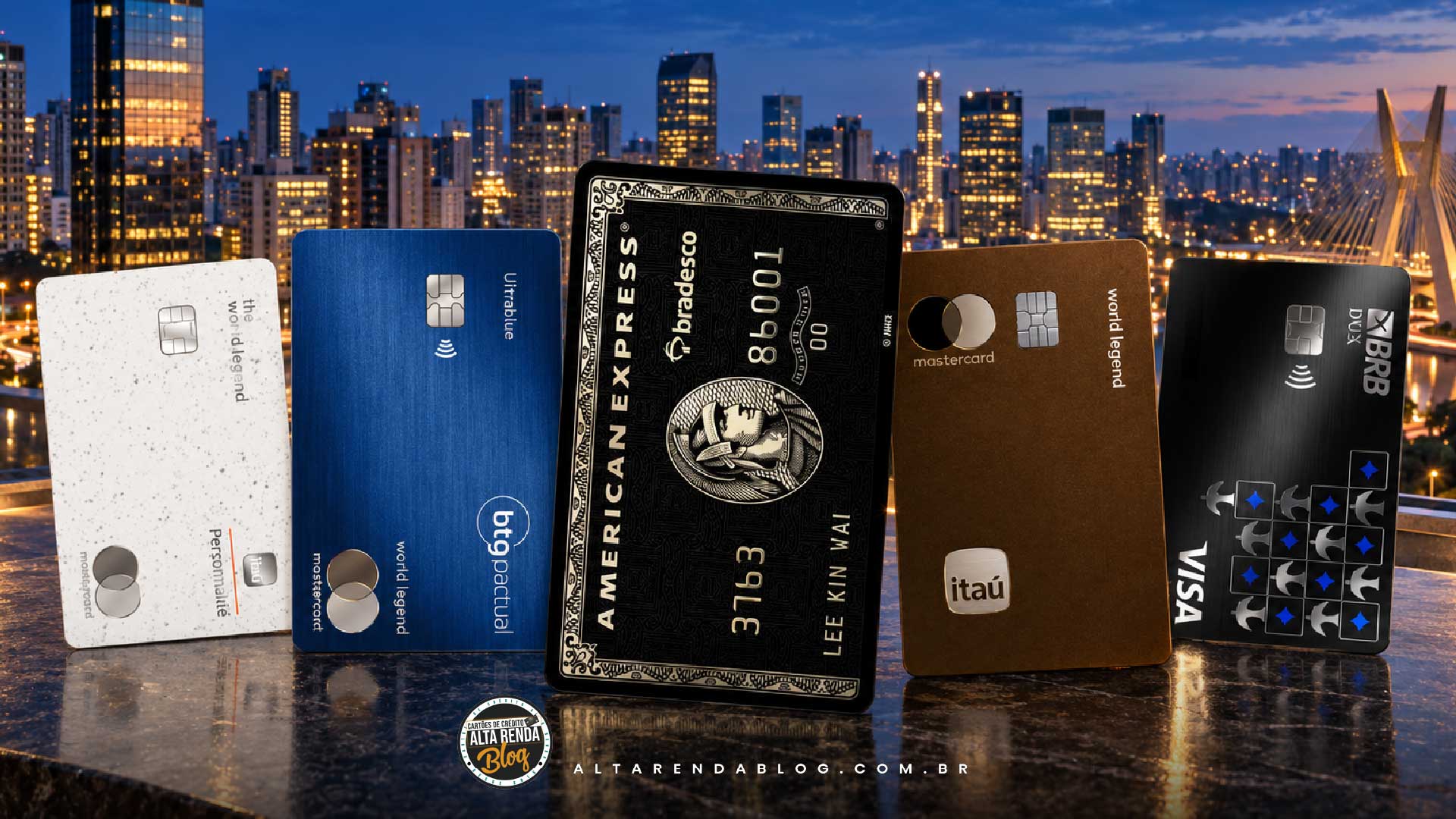 O ranking dos cartões de crédito mais caros do Brasil ganhou uma grande atualização para 2026. O PortoBank Visa Infinite Privilege segue soberano no topo com anuidade de R$ 30.000, enquanto o Bradesco Centurion mantém a segunda posição com R$ 25.000. Entre as novidades, o Santander Visa Infinite Private estreia direto na sexta colocação com R$ 10.000 de anuidade, liberado por convite para clientes com mais de R$ 30 milhões investidos.

A lista também traz as chegadas do BTG Ultrablue World Legend e dos novos Itaú Private e Personnalité World Legend, além do forte reajuste de 186% na anuidade do BRB Visa Infinite Dux. Se você acompanha o mercado de cartões premium, essas mudanças redefinem quem está no topo da exclusividade e dos benefícios no Brasil.