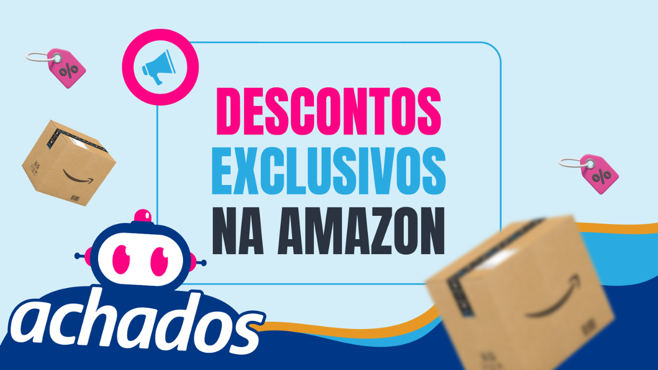 A maior promoção do ano do Amazon Prime está no ar. De 5 a 11 de outubro, assinantes Prime desbloqueiam descontos exclusivos de até 50% em videogames, Kindle, eletrônicos e muito mais.

Combinando os cupons certos, a economia dispara: 10% OFF em video games, 20% OFF em acessórios tech, 20% OFF em LEGO e 50% OFF em livros na compra do segundo item pelo app.

Ainda não é assinante? Um teste grátis de 30 dias do Prime libera tudo isso, além de frete grátis, Prime Video e Alexa Plus. Corra antes que os preços sumam.