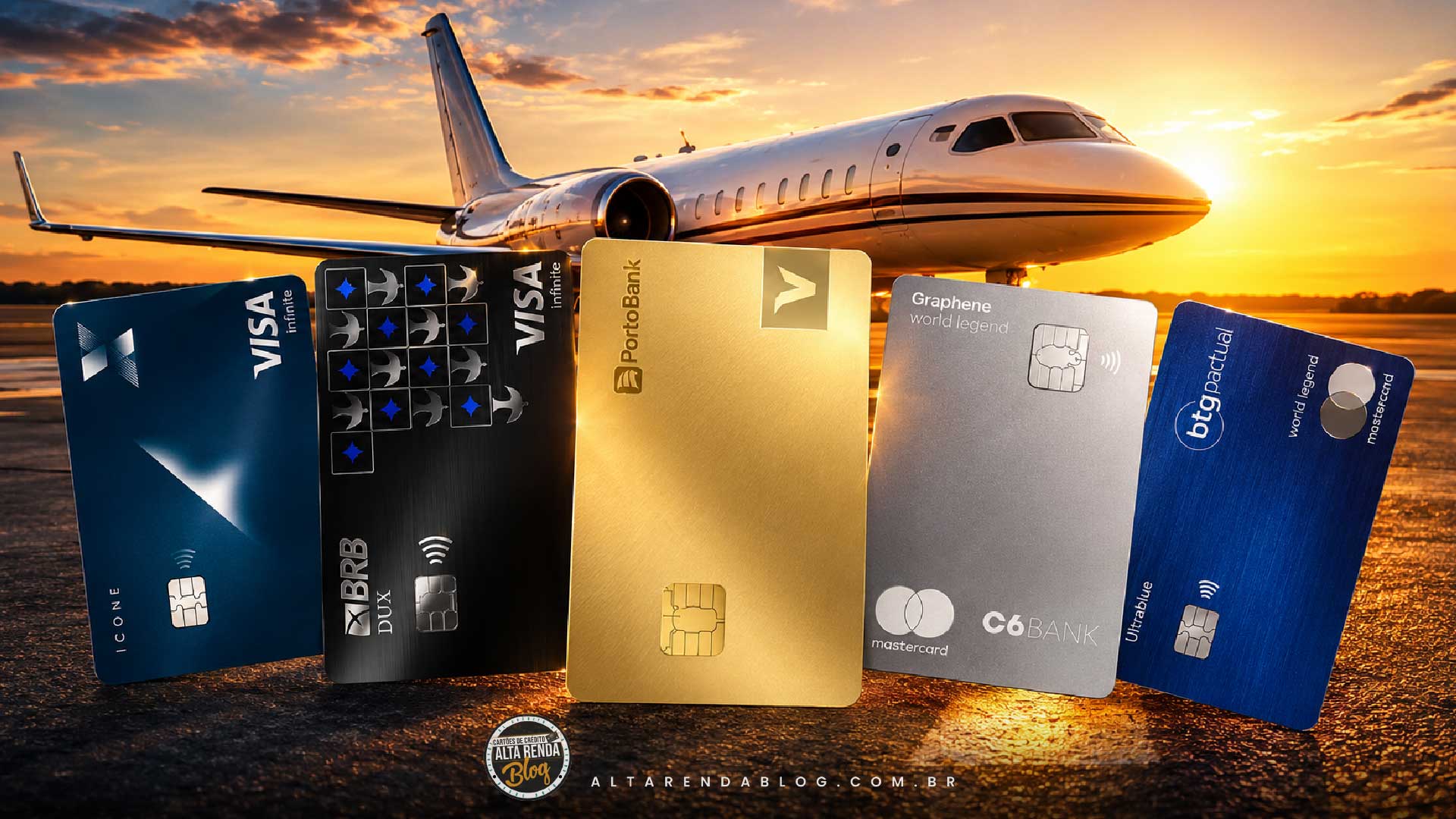 O Alta Renda Blog acaba de divulgar o ranking definitivo dos 20 melhores cartões de crédito do Brasil para acesso a salas VIP, com base em dados oficiais dos maiores bancos e bandeiras. Do BRB Visa Infinite DUX com acesso ilimitado a LoungeKey, Priority Pass e DragonPass ao XP Visa Infinite Privilege com até 9,5 pontos por dólar, este guia detalha tudo o que você precisa saber sobre os cartões premium no segundo semestre de 2026.

Descubra quais cartões oferecem convidados ilimitados, redes de salas exclusivas e a maior pontuação - incluindo o recém-lançado BTG Ultrablue World Legend e o ultracxclusivo Centurion do Bradesco. Seja você um viajante frequente ou apenas queira elevar sua experiência no aeroporto, este ranking ajuda a escolher o cartão perfeito para o seu perfil.