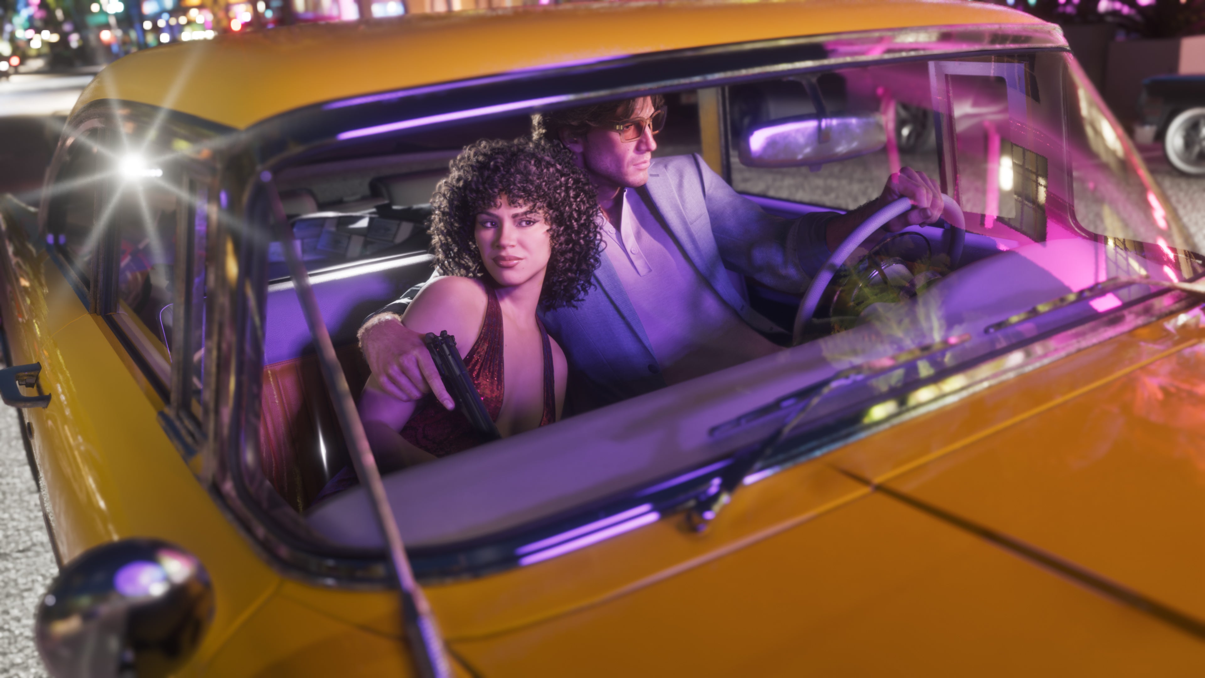 A Rockstar está jogando tudo na máquina de marketing de GTA 6, e dessa vez tomou as ruas de Miami de verdade. O estúdio modificou uma frota de veículos reais para ficarem idênticos aos modelos do jogo, colocou placas de Leonida e desfilou pela cidade em um comboio fechado que deixou fãs e moradores de queixo caído. Um Lamborghini da polícia com pintura da VCPD, um McLaren vestido de Progen Emerus e versões de verdade do Cheetah, do Coquette D10, do Tempesta e do Manana transformaram o calor da Flórida em um desfile vivo de Vice City.

As redes sociais explodiram quase na hora, com jogadores chamando o Huracan da polícia de Vice City de absurdo e brincando que Miami é tão sem noção que trata o lançamento de um jogo como feriado municipal. A ação até chamou atenção da imprensa local enquanto o blimp da Goodyear sobrevoava a região com seu próprio anúncio de GTA 6. De viagens de pesquisa pela Flórida a uma matéria da CBS e um gráfico do governo australiano lembrando os trabalhadores do direito de tirar folga, o hype está a todo vapor antes do lançamento em 19 de novembro para PS5 e Xbox Series.