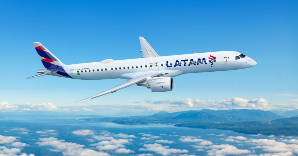 A LATAM fechou um financiamento de cerca de US$ 505 milhões, liderado pelo BNP Paribas, para renovar e expandir a frota com 11 aeronaves de nova geração. O pacote inclui um Airbus A320neo, quatro Airbus A321neo e seis Embraer E195-E2, com entregas previstas para o segundo semestre de 2026.

A operação também reforça a agenda de sustentabilidade: US$ 400 milhões estão ligados a metas de redução de emissões, com incentivos na taxa de juros conforme a companhia avança na diminuição da intensidade de CO2. É o segundo sustainability-linked loan da LATAM, depois da linha de US$ 300 milhões fechada em dezembro de 2024, e apoia a meta de zerar as emissões líquidas até 2050.

Com mais de 40 aeronaves previstas para este ano, a LATAM deve terminar 2026 com mais de 410 aviões. O Embraer E195-E2 estreia nas rotas domésticas do Brasil, e o primeiro Airbus A321XLR deve chegar em 2027.
