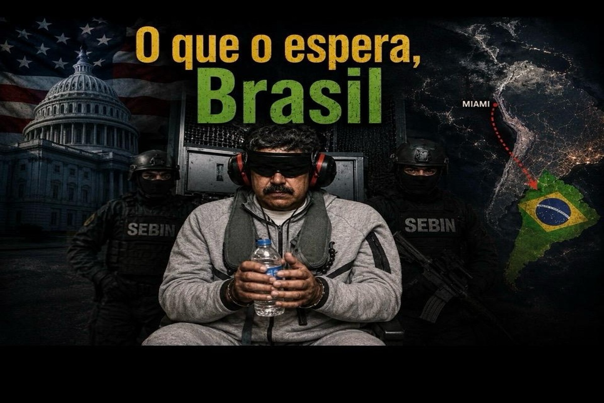 Um deputado republicano ligado a Marco Rubio publicou uma montagem com Lula vendado e imobilizado, no mesmo lugar em que Maduro apareceu após a captura pelos Estados Unidos. A legenda não deixou dúvidas: 'O que o espera, Brasil.' Mais do que provocação, o episódio escancara a tentativa da extrema direita de interferir na eleição brasileira.

Com o julgamento de Alex Saab marcado para Miami e o primeiro turno a apenas 55 dias, o alerta é concreto: uma acusação fabricada pode viralizar antes de qualquer verificação. Lula respondeu à altura: 'Não se metam no processo eleitoral.' A soberania do Brasil está em jogo — e a resposta virá das urnas.