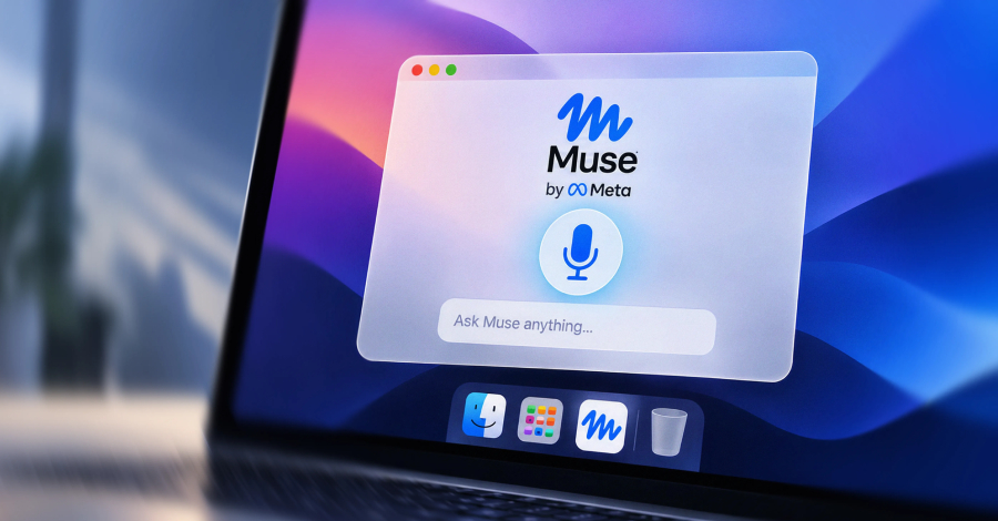 O Muse, assistente da Meta, foi apresentado como o agente de IA pessoal definitivo, capaz de transitar por arquivos, e-mail, mensagens, calendário, compras e apps de casa inteligente com o nível de acesso que você liberar. Uma prova de conceito recém-divulgada mostra como essa confiança vira arma rápido: uma única configuração não documentada no app para Mac decide para onde vai o seu ditado, e qualquer programa rodando como o usuário logado pode apontá-la, sem aviso, para um endereço controlado pelo atacante.

O detalhe mais assustador é que o ataque pega carona no próprio Muse, um app assinado e legítimo, então softwares de segurança podem nem perceber. Áudio e texto dos comandos ditados, instruções extras injetadas e o token de sessão da conta podem ser capturados, e como o Muse pode ficar logado em vários dispositivos, essa sessão roubada alcançou um iPhone para informar a localização exata, varrer dispositivos Bluetooth por perto e listar comandos de casa inteligente. Sem correção disponível até agora, a orientação é direta: saia ou remova o Muse por enquanto, revise e revogue permissões desnecessárias, evite o ditado por voz e troque as senhas das contas conectadas.