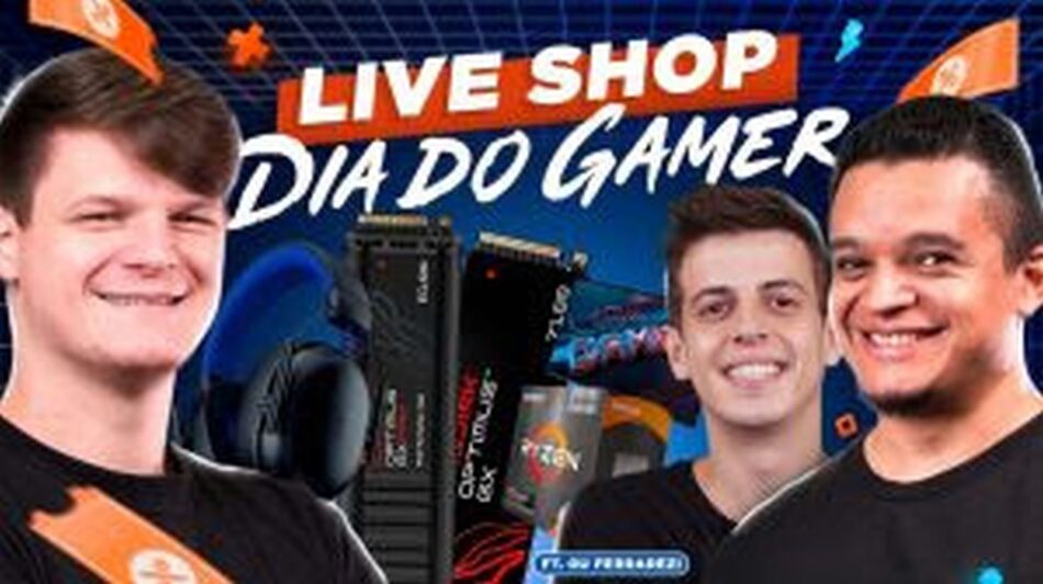 O KaBuM! transforma o Dia do Gamer em uma celebração de comunidade com uma live shop especial direto da Galeria Magalu, na Avenida Paulista. A transmissão acontece das 11h às 15h, com entrada gratuita para quem quiser acompanhar presencialmente.

Além de cupons e descontos exclusivos em peças de alta performance, o evento coloca dois influenciadores de hardware para disputar a montagem de dois PCs gamers completos, com patrocínio de SanDisk, Gigabyte, AMD, JBL, PlayStation e Razer. As máquinas montadas no palco ainda ficam expostas e disponíveis para compra.

Em um setor onde grandes corporações insistem em tratar games como números e lucro, ações que aproximam marcas, criadores e jogadores lembram que a indústria só faz sentido quando coloca as pessoas em primeiro lugar.