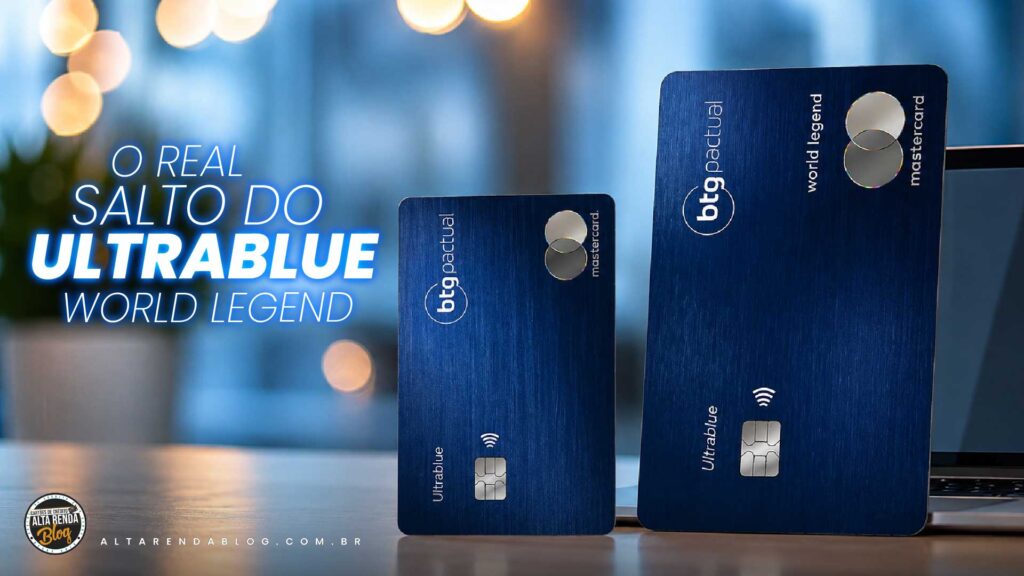 O BTG Pactual acaba de elevar o padrão dos cartões de alta renda no Brasil com o Ultrablue World Legend. Feito para clientes com pelo menos R$ 3 milhões investidos, ele combina 4,5 pontos por US$ 1 gasto, cashback de até 2% nas compras internacionais, acesso ilimitado às salas VIP Dragon Pass e LoungeKey e isenção de IOF no exterior.

O cartão ainda inclui experiências exclusivas, como acesso ilimitado ao Taste of Priceless no aeroporto de Guarulhos, com menu assinado por Alex Atala, além de vantagens em restaurantes Michelin, hotéis de luxo, vinícolas italianas e consultoria de arte. A anuidade de R$ 4.800 pode ser zerada por gastos ou investimentos. Não é um cartão para todos — é uma ferramenta de relacionamento para quem vive viajando e espera o melhor do banco.