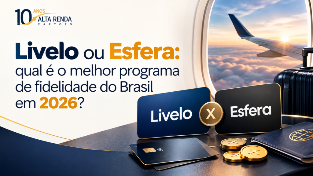 A disputa pelos melhores pontos de fidelidade do Brasil nunca foi tão interessante. Essa comparação completa entre Livelo e Esfera mostra que não existe um vencedor absoluto: a Livelo se destaca pela enorme rede de parceiros e pelos planos de clube com ótimo custo, enquanto a Esfera brilha nas transferências internacionais, principalmente para o Iberia Plus.

Na prática, 30.000 pontos podem virar 15.000 Avios na Esfera contra apenas 8.571 na Livelo. O comparativo traz paridades lado a lado, valores de clube, simulações com bônus e recomendações por objetivo para você decidir com estratégia em 2026.