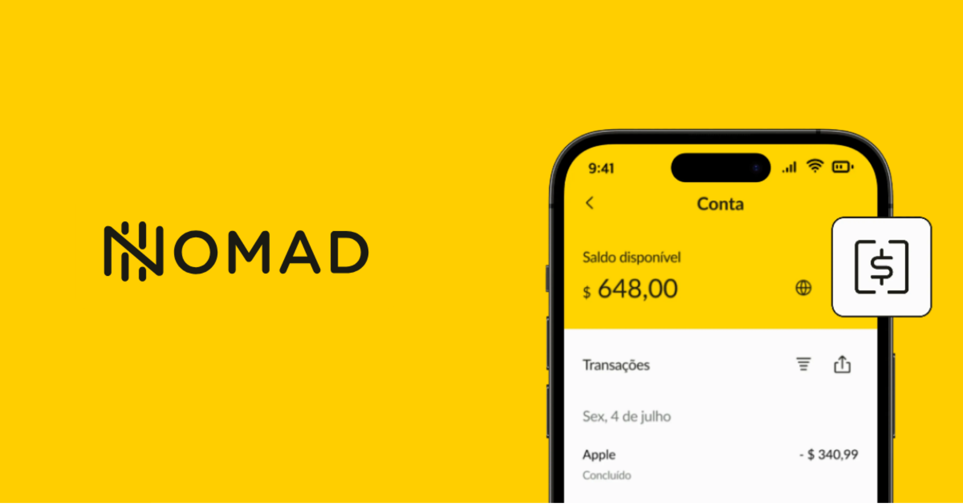 Planejando viajar para o exterior? A Nomad liberou uma campanha que isenta taxas na primeira conversão de reais para dólar ou euro. Quem abrir uma nova conta internacional e realizar uma operação entre US$ 100 e US$ 2.000 (ou o equivalente em euros) fica livre da taxa de conversão e do encargo.

Mas fique atento ao prazo: a oferta é válida até 31 de agosto de 2026, e a conversão precisa ser feita em até 15 dias após a aprovação da conta. Uma oportunidade prática para quem quer começar a montar uma reserva em moeda forte sem pagar a mais por isso.
