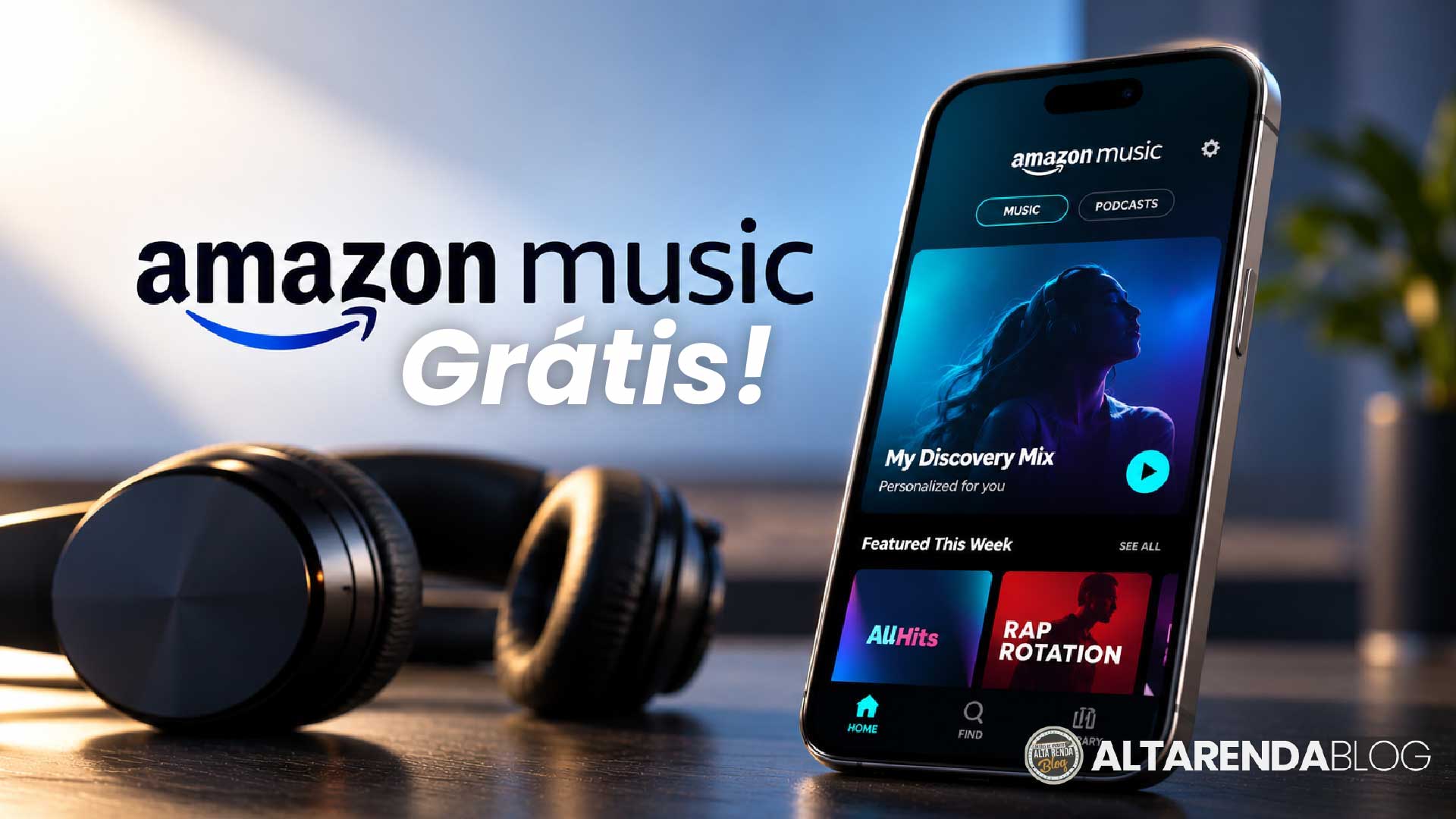 Amazon acaba de liberar 30 dias grátis do Amazon Music Unlimited, seu plano mais completo de streaming de áudio. O teste inclui 100 milhões de músicas sem anúncios, milhares de podcasts, mais de 750 mil audiolivros, áudio HD e áudio espacial em um só aplicativo.

Depois do período gratuito, a assinatura custa R$ 25,90 por mês e renova automaticamente. O cancelamento pode ser feito a qualquer momento nas configurações do Amazon Music; cancele antes do 30º dia e não pague nada. Vale criar um lembrete se a ideia é aproveitar só o mês grátis.