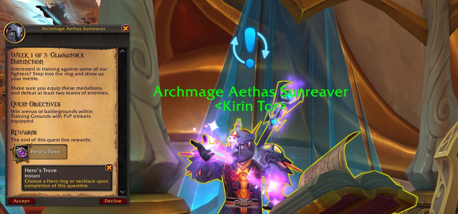 Jogadores de World of Warcraft, preparem-se para mergulhar em uma nova e épica jornada PvP. A Blizzard introduziu uma cadeia de missões de três semanas que recompensa com joias de rastro heroico, dando um impulso poderoso ao seu personagem antes do fim da temporada.

Complete objetivos semanais, enfrente rivais nos campos de batalha e conquiste equipamentos de alto nível para turbinar seu endgame. Se você vive pelo PvP ou só quer uma vantagem competitiva, essa é a chance de garantir algumas das melhores joias disponíveis agora.