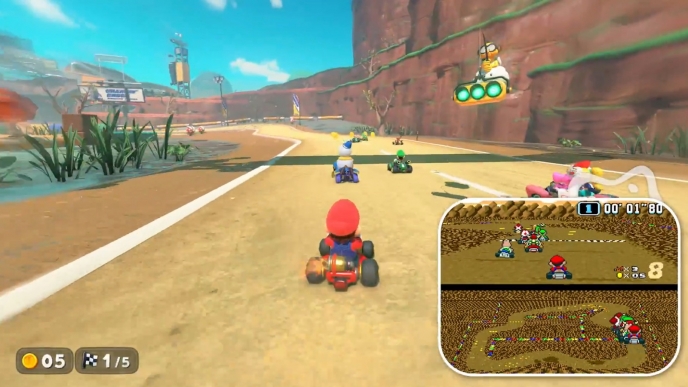 A Nintendo acabou de lançar uma atualização gratuita gigantesca para Mario Kart World no Switch 2, e é uma verdadeira carta de amor à era de ouro das corridas. A versão 1.8.0 libera dez pistas clássicas de Super Mario Kart, do trio Mario Circuit a Ghost Valley, Choco Island, Vanilla Lake e Koopa Beach, todas jogáveis em VS Race, Contrarrelógio, jogo online e jogo sem fio.

Duas rotas inéditas de Knockout Tour, Propeller Rally e Turnip Rally, entram na bagunça, e as salas agora aceitam até 26 jogadores com Modo Espectador para todo mundo participar. Os itens dos rivais ficam visíveis, a chance de itens foi reequilibrada e uma longa lista de correções resolve travamentos, dados de fantasma e o famoso wall ride de Ghost Valley.

É realmente revigorante ver trabalho criativo sendo recompensado com conteúdo gratuito em vez de mais um paywall, um lembrete de que a saúde e a estabilidade dos desenvolvedores por trás desses jogos importa muito mais do que arrancar cada centavo da base de jogadores.