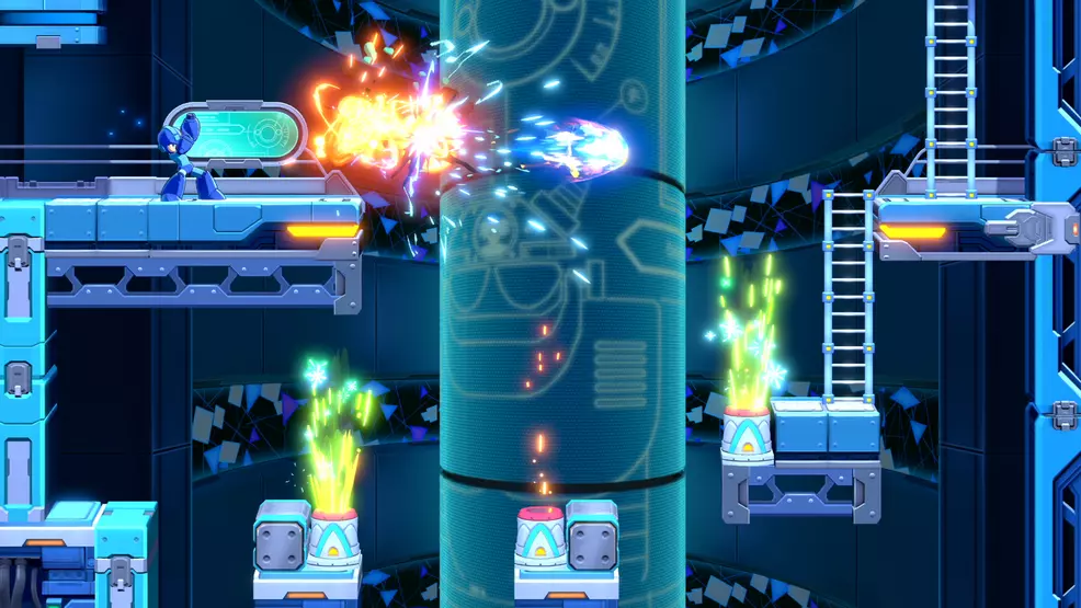 Em uma prévia hands-on, Mega Man: Dual Override mostra que vai fazer os jogadores suarem um pouco mais antes de encarar os Robot Masters. Cada fase agora é dividida em três partes, com mini-chefes protegendo as duas primeiras seções antes de você chegar ao confronto principal — uma mudança que adiciona estratégia e tensão à fórmula clássica.

O novo sistema de Chip Sets permite escolher entre barreira defensiva, tiro carregado duplo ou o clássico Rush, enquanto os cenários temáticos e os detalhes de dano nos personagens deixam tudo mais moderno. É um alívio ver a Capcom tratando a franquia com carinho, em vez de transformar a série em produto descartável. Mega Man: Dual Override chega em 2027 para PC, PlayStation, Xbox e Switch 1 & 2.